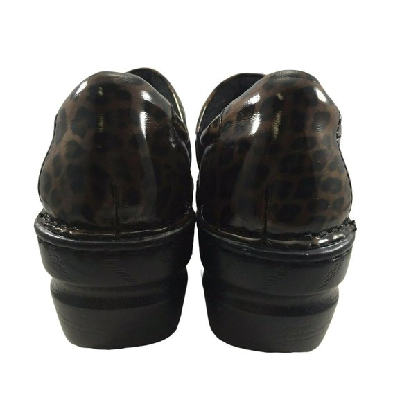 BOC Born Concept Clogs Womens 7.5 Brown Leopard Print BC8638 - Picture 12 of 12